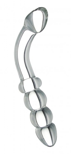 Prisms - Hamsa Glass Dildo - Clear - Tau og Ting